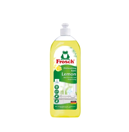 Detergent Lichid Vase Balsam,Frosch, Lamaie Galbena,750ml 
